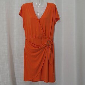 MICHAEL Michael Kors Women's  Dress Size Medium Orange NWT